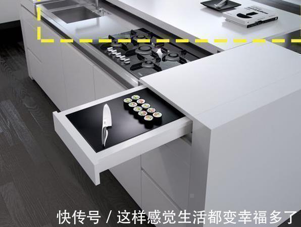燃气灶|厨房做灶台记得加上它,台面可大幅度增加,防灰尘,看起来更清爽
