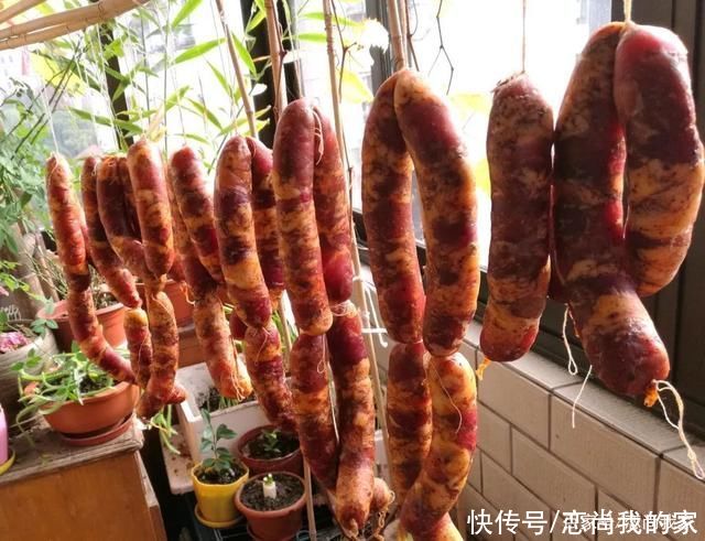  喜欢|要过年啦!喜欢吃香肠和腊肉的朋友，麻辣香肠风干腊肉在家做起来
