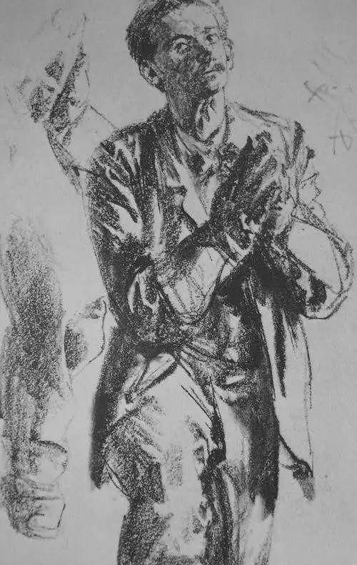  作品|门采尔素描下的底层人民