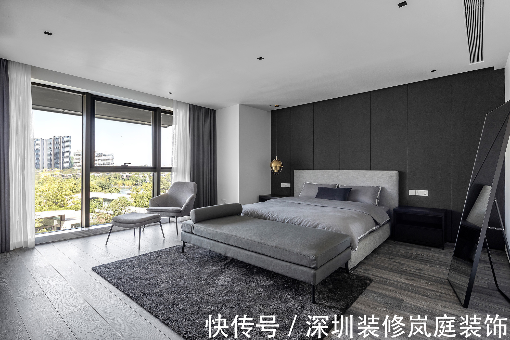 现代|深圳装修:恒大城120㎡现代简约,打造治愈感的温馨”豪宅“