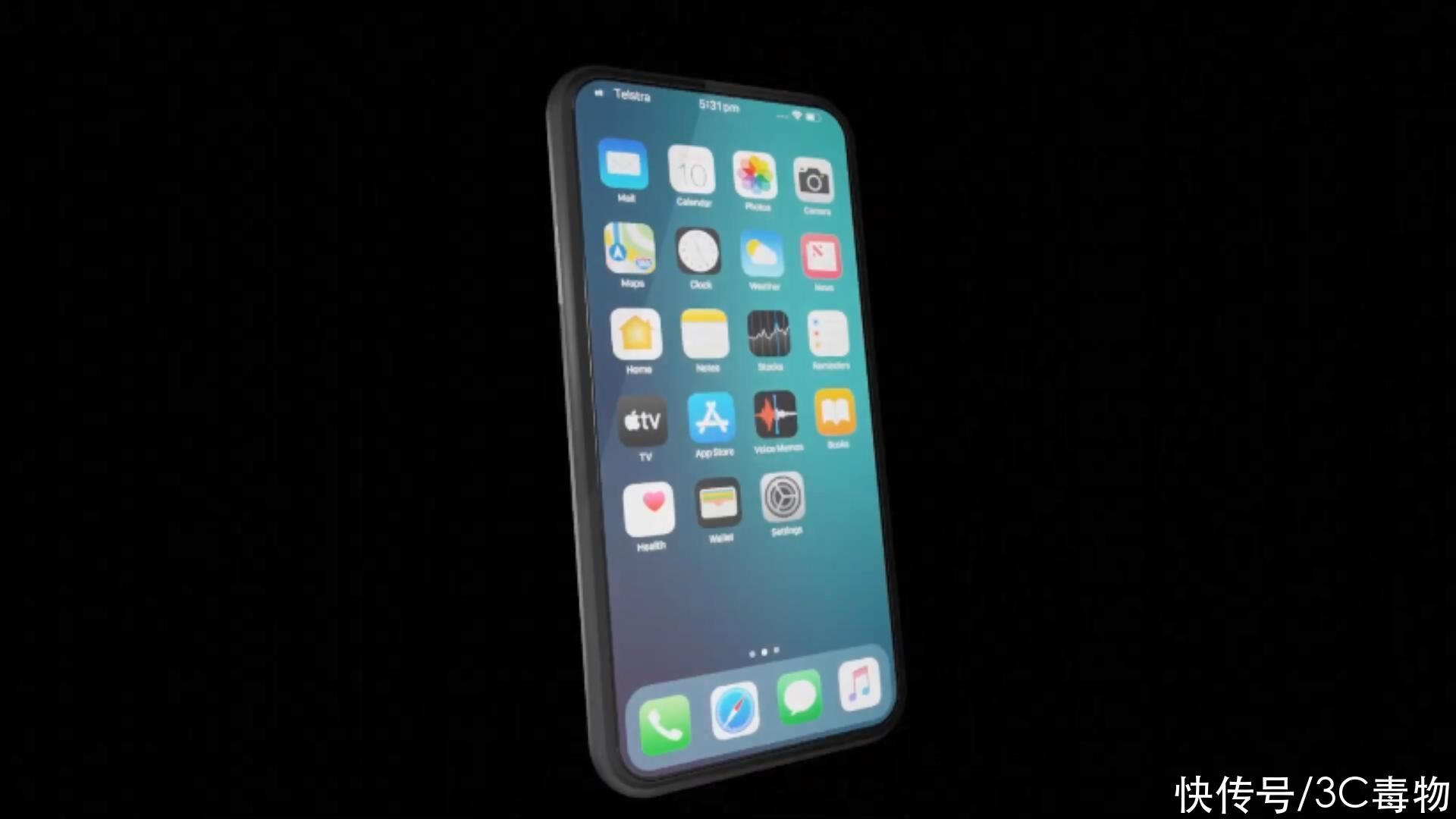 刘海|iPhone13Pro渲染图：砍刘海2K全面屏，后置相机解决最大痛点