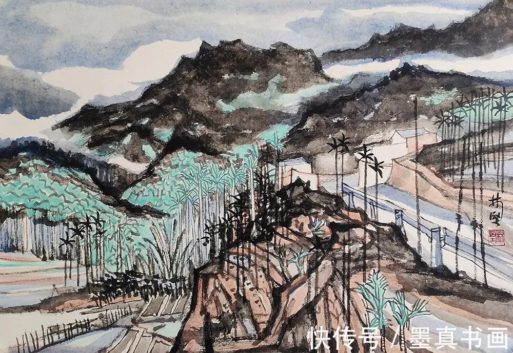 苗家女&「林坚」|丹青追梦 水墨本色-中国当代书画名家个人云展览