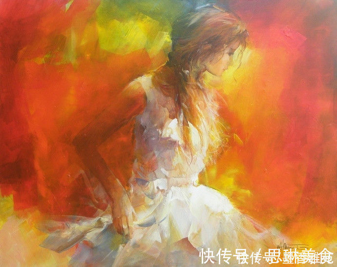 威廉#荷兰画家威廉 汉雷斯笔下充满冲击力的水彩人体画,太诱人