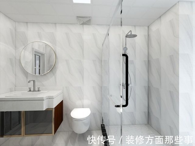 现代|124平现代风设计,沉稳的黑色和纯净的白色搭配构成永恒的经典