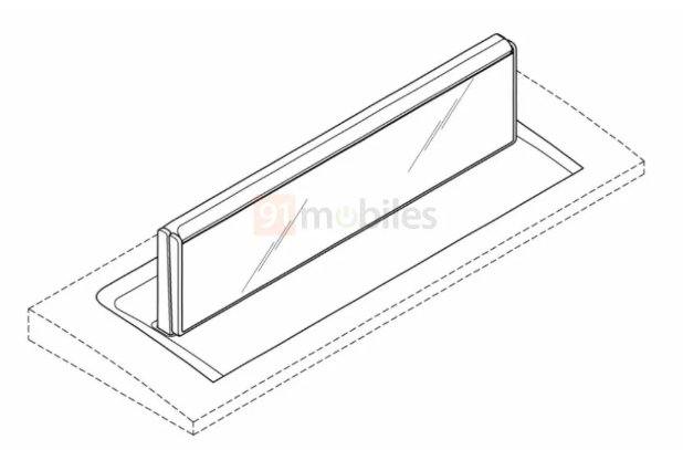 LG|LG 车用折叠屏专利曝光：预计超 20 英寸，升降收纳