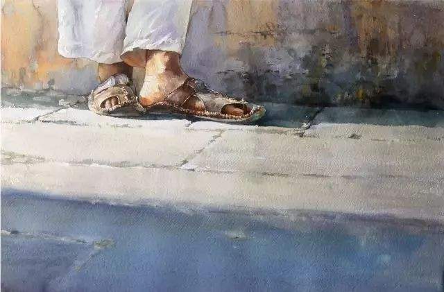 风景|风景诱人!这样的水彩作品,怎能不爱?