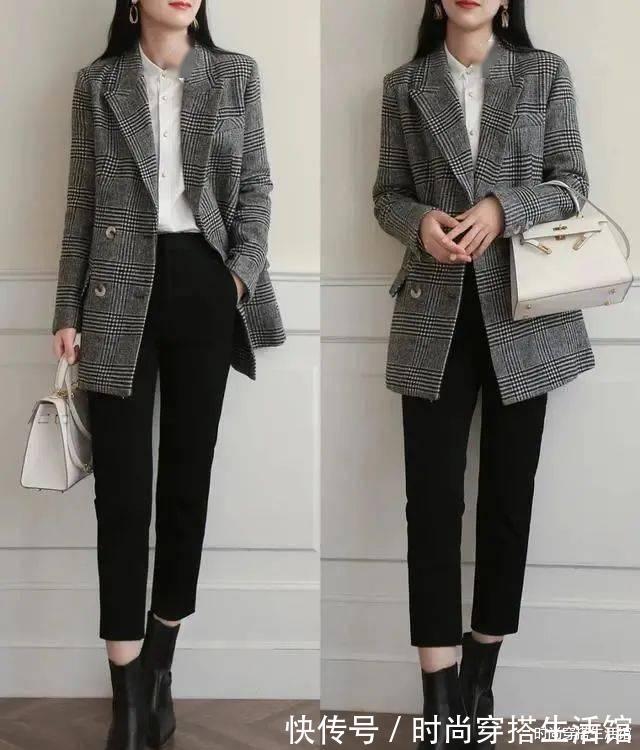 针织衫 过年走亲戚别穿太土,记住这几个搭配公式,简约气质又高级