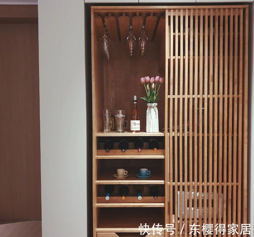餐边柜|为了两个小公主，109㎡淘汰沙发和电视，温馨轻松的氛围惹人羡慕