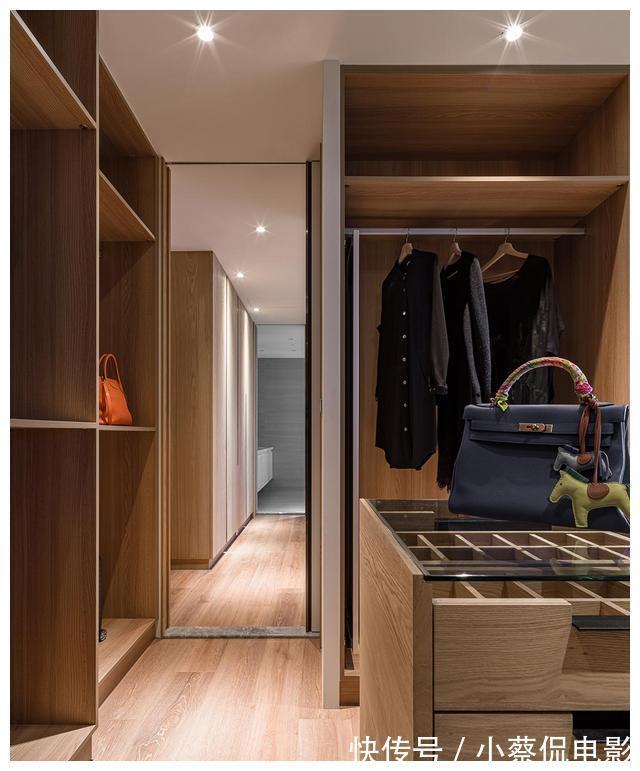 衣帽间|90后夫妻俩的精致生活,150㎡的家,处处收纳储物,高级感藏不住