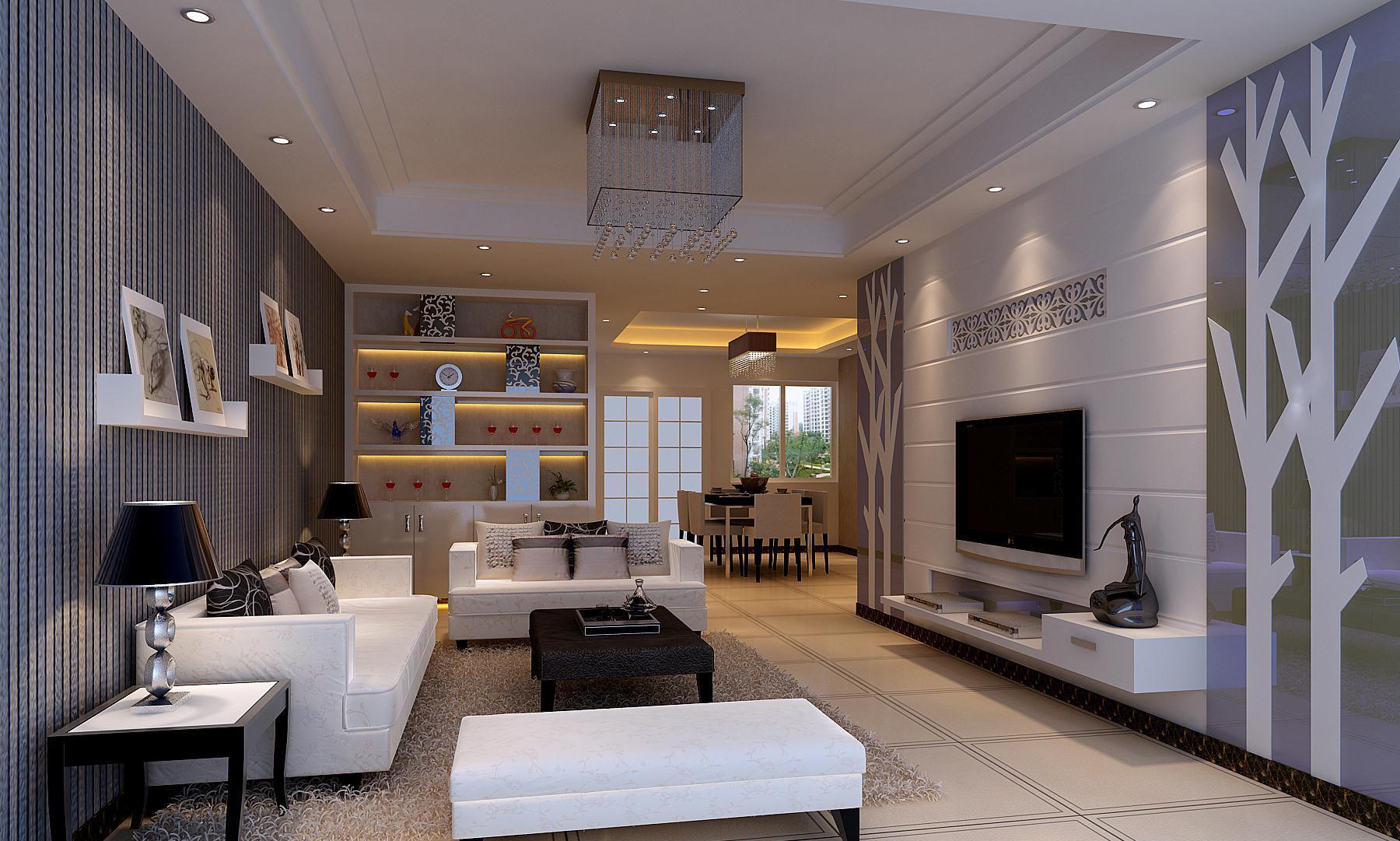 灯光|客厅不够温馨?试试这些设计,让单调的空间变得更温馨