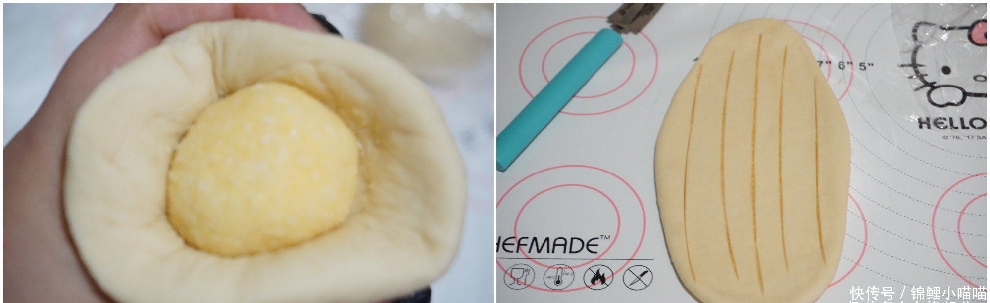 面团|面包店热卖的椰蓉面包圈,自己在家做特简单,满屋飘香,外脆内软