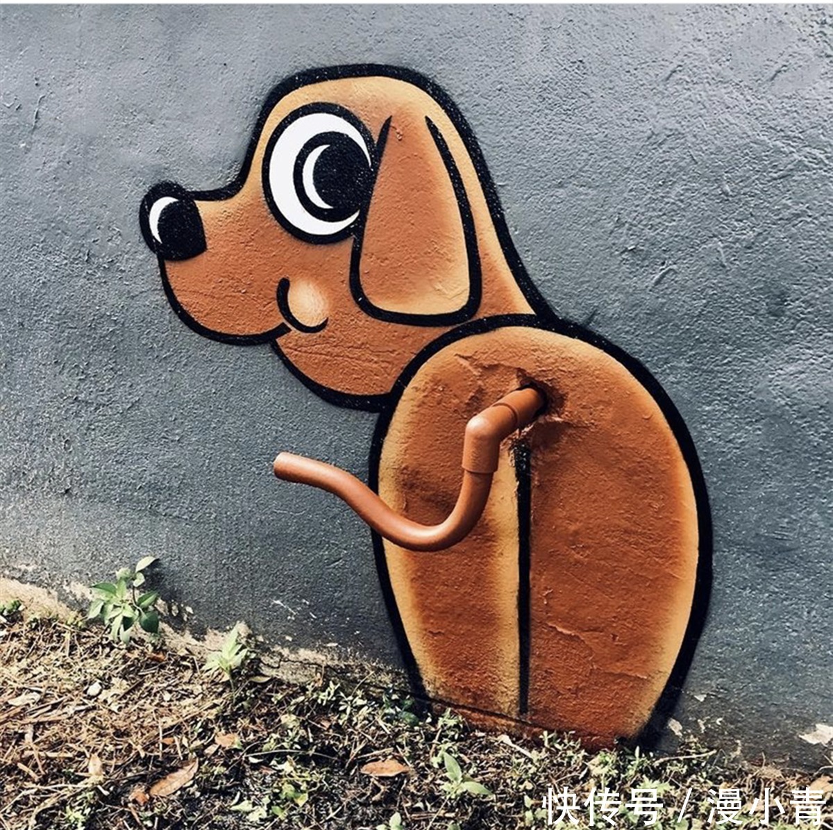 城市@旧水管变画布画出精彩彩绘,艺术家天马行空让街道变得多姿多彩