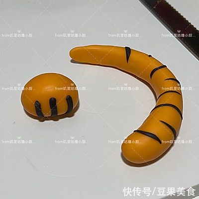 配件|福虎迎新春立体蛋糕#一口新年味，全家享佳味#