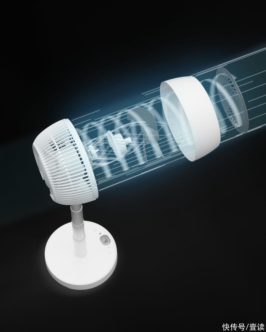 闷热|循环扇都这么卷了?无线可折叠,还能纳凉驱蚊