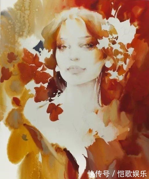 艺术家!水墨韵味,乌克兰艺术家斯拉瓦·普里切德水彩人物作品欣赏