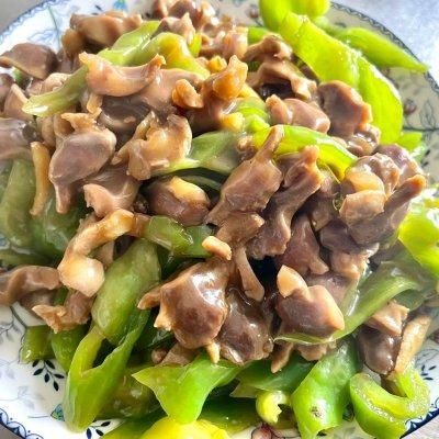 尖椒炒鸡胗|99%的人都吃过的尖椒炒鸡胗，只有1%的人会做