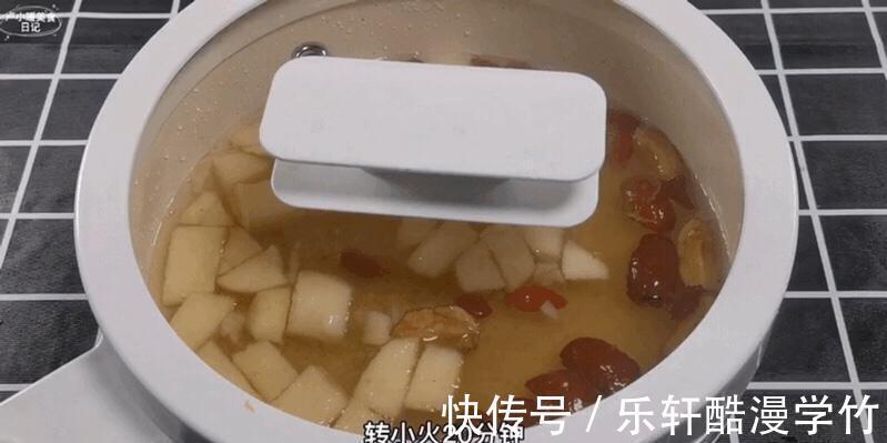 苹果|早餐做点小米粥,加点大枣和苹果,酸甜可口很好吃