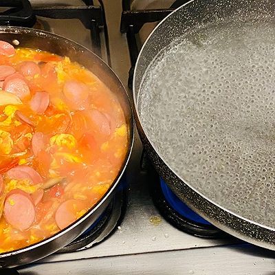 拌面|番茄炒鸡蛋拌面