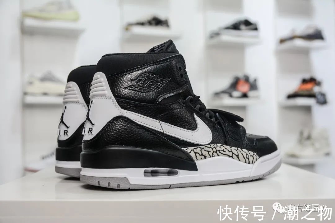 黑白|设计新颖，Air JordanLegacy 黑白经典配色，潮人上脚款?