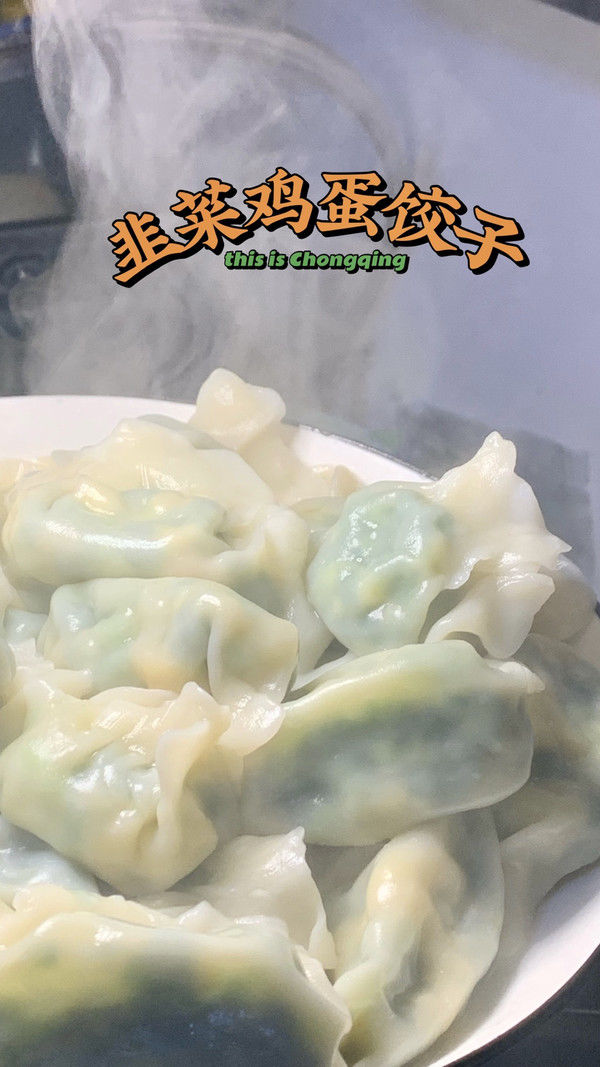 料鸡蛋|韭菜鸡蛋饺子