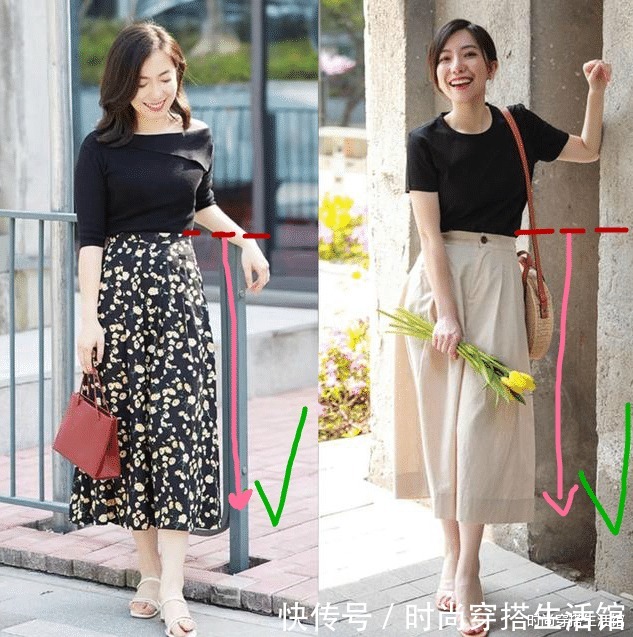 肩部|简约实用又气质,小个子女生掌握这几个搭配技巧,时髦显高显腿长