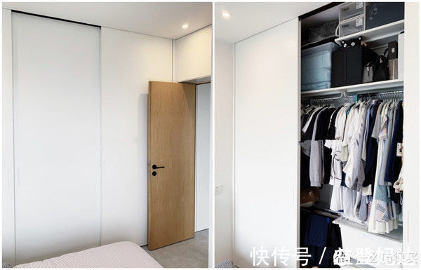 折叠门|“去衣柜化”的卧室越来越多，也许只有尝试过，才知道有多爽！