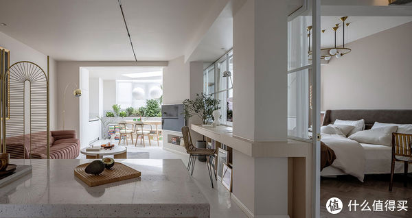 餐厅|这对大学老师,把餐厅放在阳台就圈了好多粉,再开个天窗,美极了