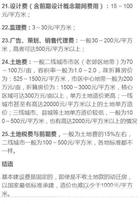 房产|房价高? 来看看建筑成本每平米到底多少钱?