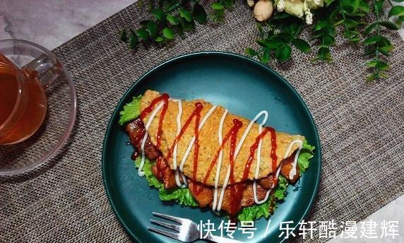饱腹|早餐不用愁！简单快手又饱腹的燕麦蛋饼，了解一下
