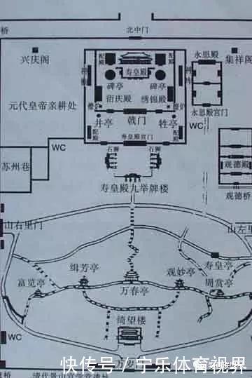 北京景山公园的俯瞰图，是一尊巨大坐像，景山坐像到底是谁？