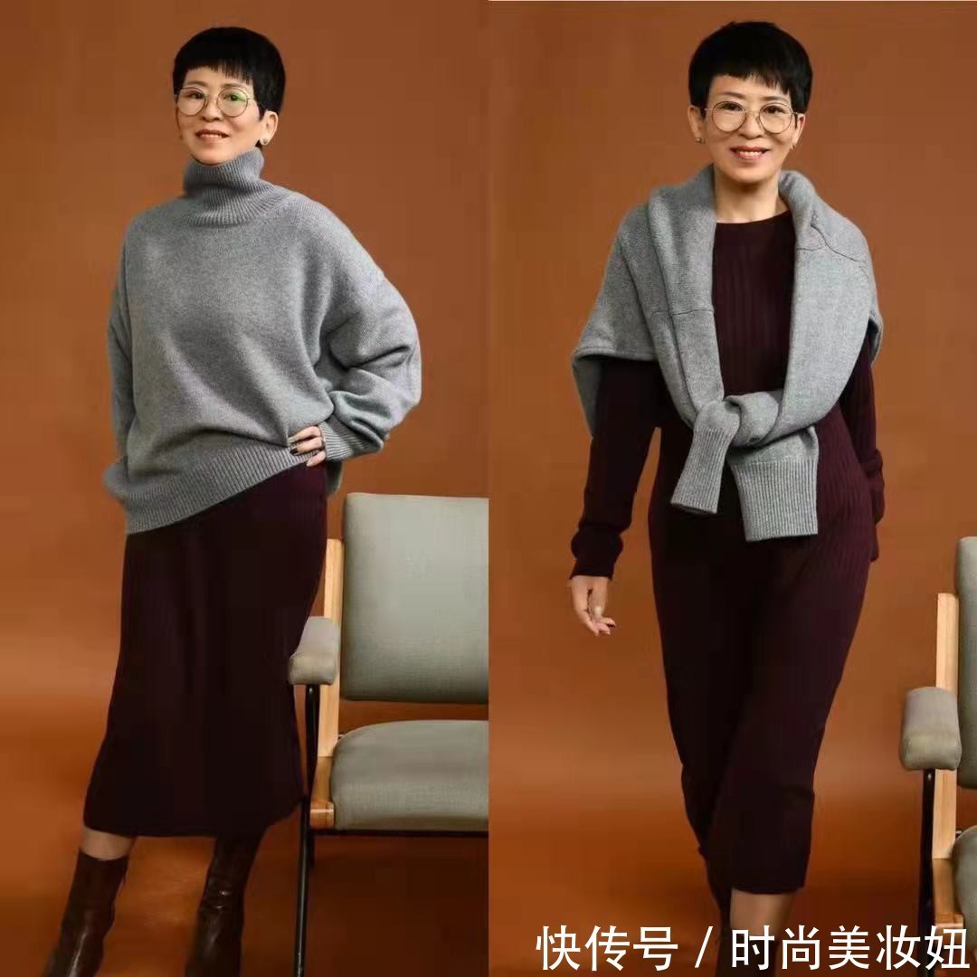 身材|60岁女人不靠身材靠穿搭,学她的穿搭细节,精致又高级减龄