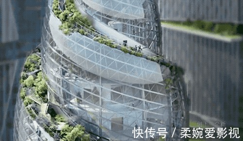 大楼|亚马逊新总部大楼方案问世，巨吸睛！网友：这不一坨笋吗？