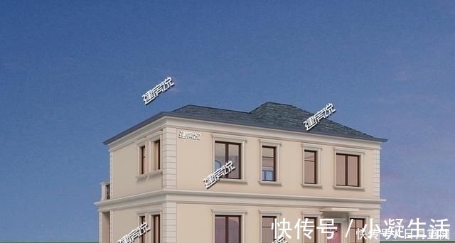 农村|准备在农村建房预算20万左右的，看看这款法式别墅，准没错