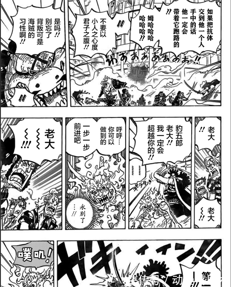 恶魔果实|1007话海贼王高质量汉化：御田穿越时空回到当下，乔巴稳稳给了三灾一拳