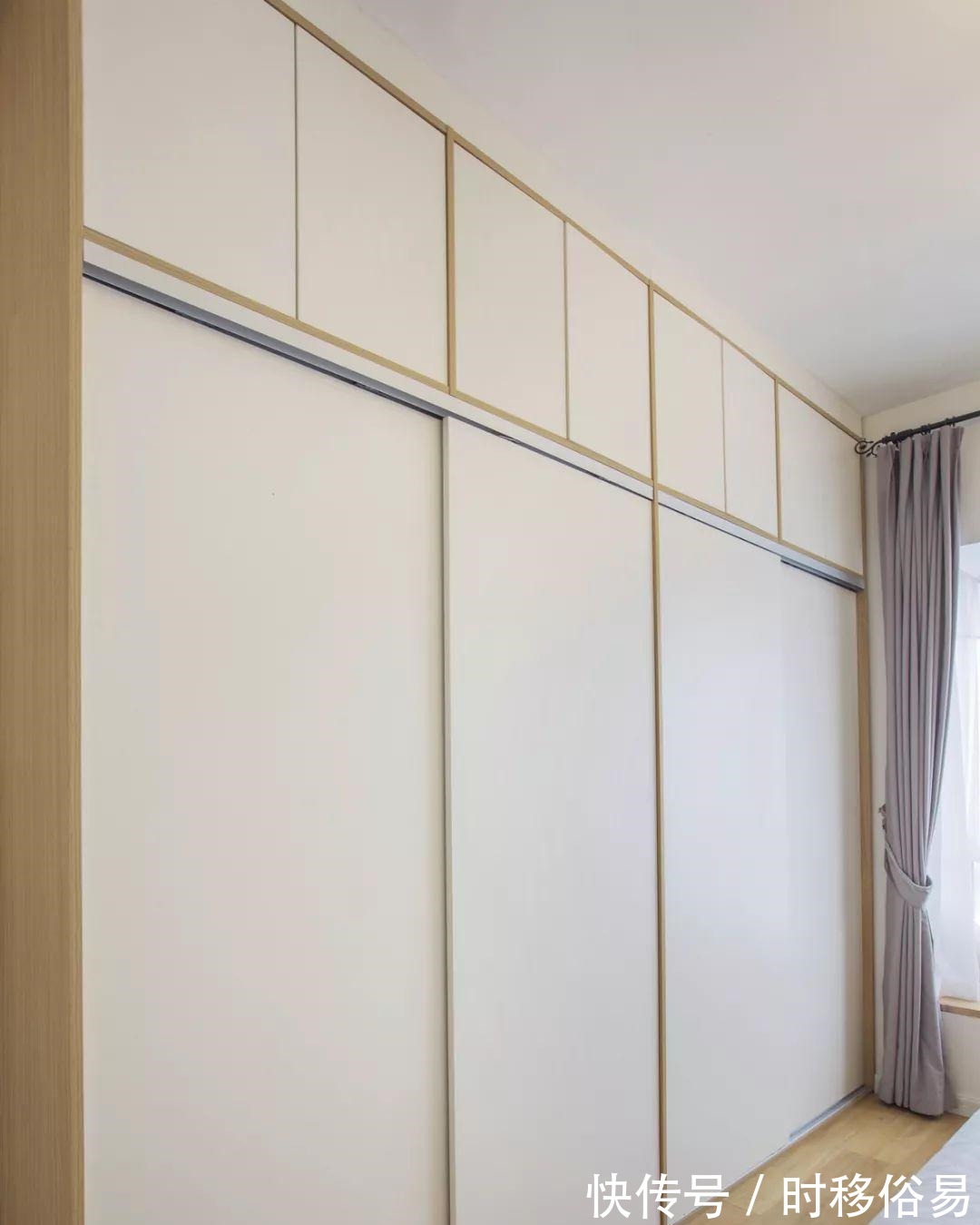 金边虎尾兰|105平简约的北欧风,橙色系很活力的装修,喜欢简单温馨的家