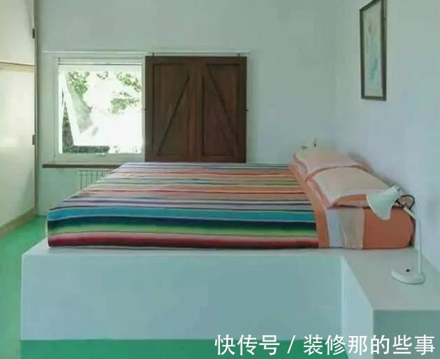 床体|花300自己动手砌红砖床，成品太漂亮，你家也可以的