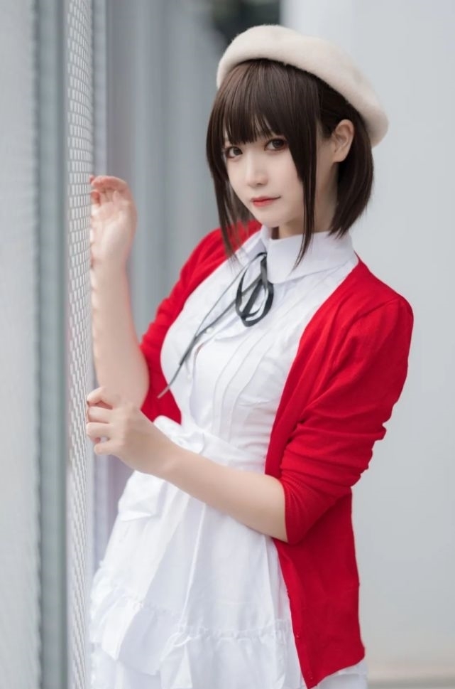 cos|cos:路人女主圣人惠cos正片@?桃景三酪