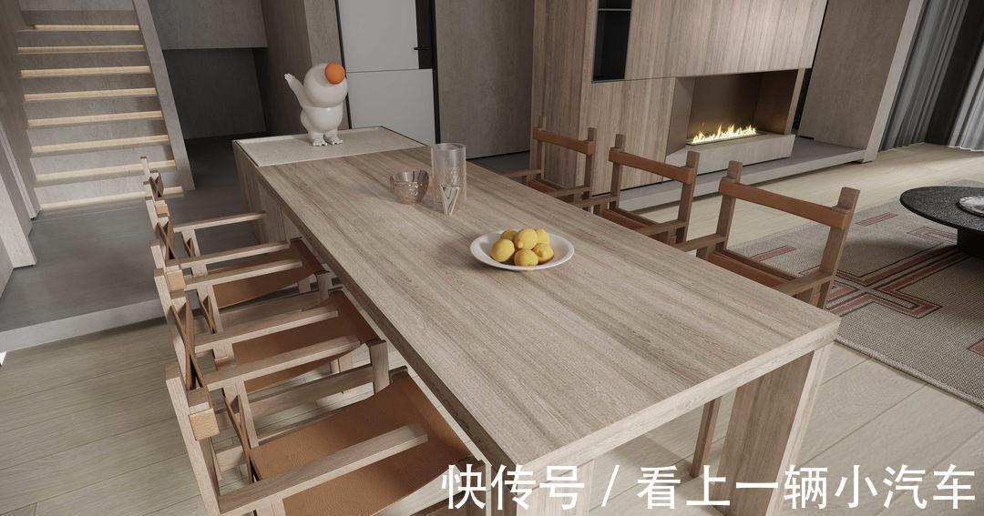 家具|现代简约风的250平方米别墅,处处尽享自然清新,回归生活本质