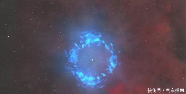 全新的黑洞将出现!哈勃捕捉到一颗蓝巨星,它毁灭的样子很奇怪