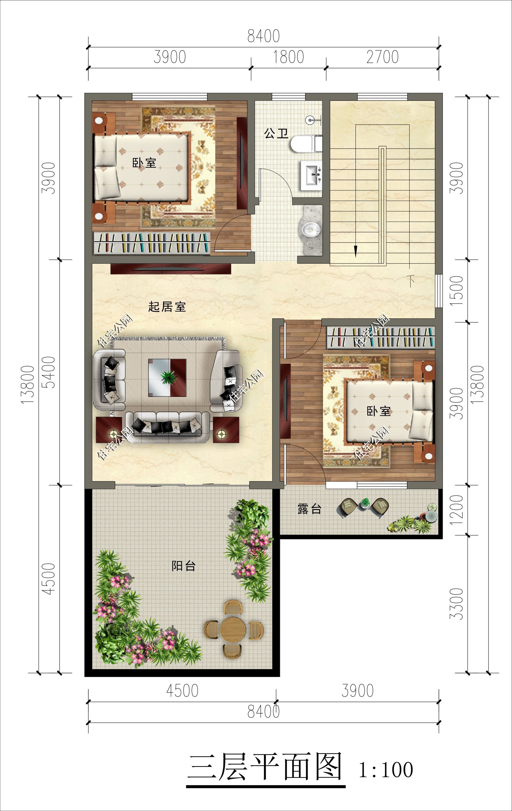 小知识|只有8米宽的农村别墅，造价30万出头，农村盖房选这套怎么样？