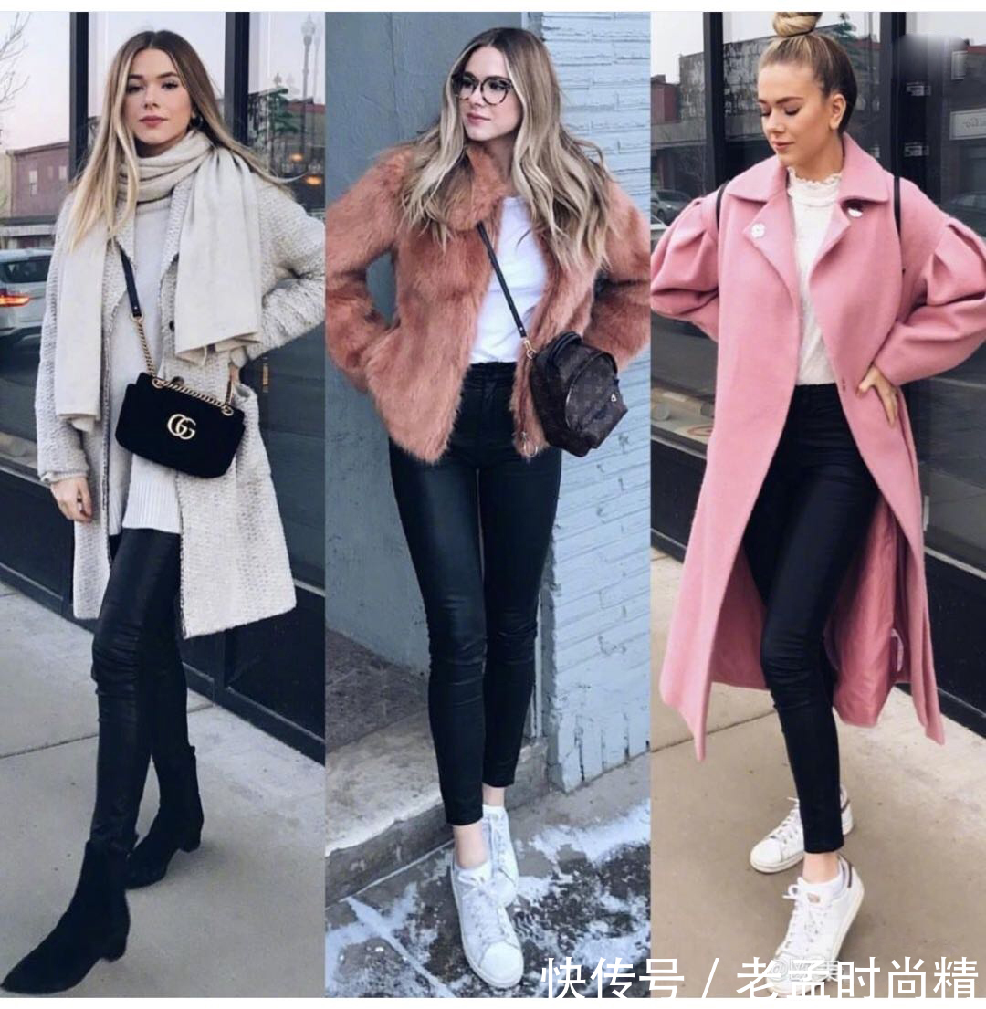 秋冬 换季穿衣太纠结?可盐可甜的秋冬穿搭,颜色搭配很值得借鉴