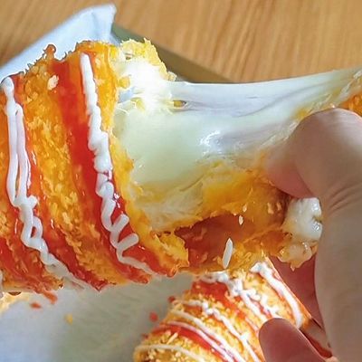 芝士火腿吐司卷