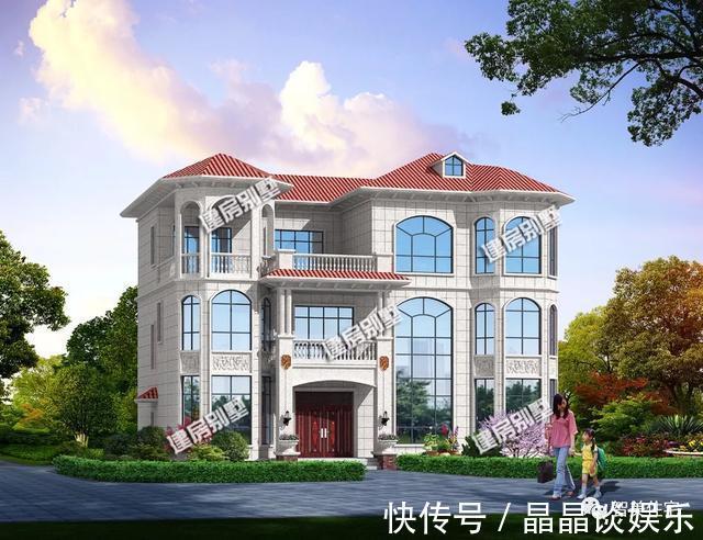 豪宅|使用旋转楼梯的两栋气派别墅,都是农村豪宅,忍不住喜欢