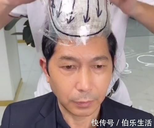 大叔|地中海式发型大叔换了款发型后,瞬间变英俊潇洒,女生:厂长成了董事长