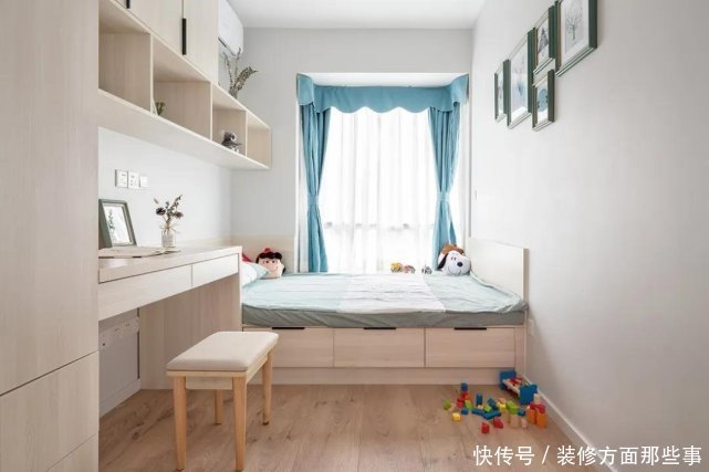 业主|126㎡充满活力的北欧风设计,薄荷绿色的正门与众不同