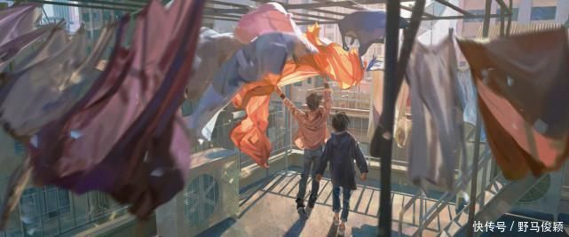 插画&光影运用十分成熟的一组插画作品!画面相当唯美值得学习借鉴!