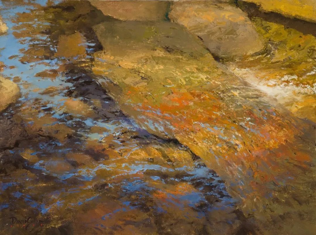 德克萨斯州#大卫·格里芬的风景油画高清图,放大看,更迷人