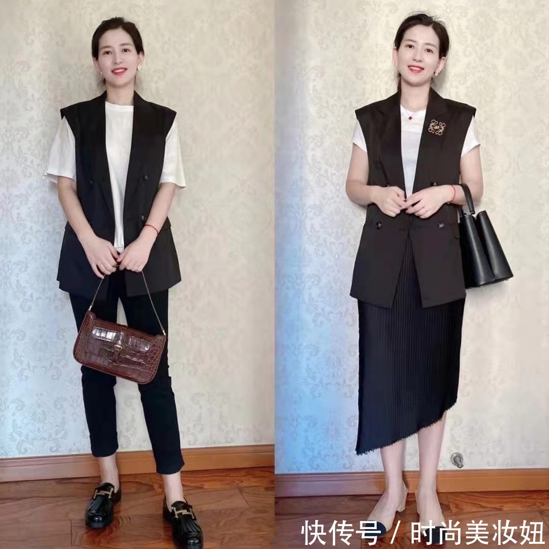 半身裙|入秋后衣服“不用多”,用这4种实用款打造好气质,40岁可照搬