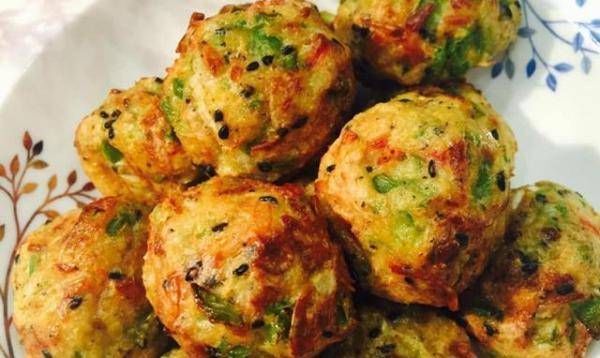 炸萝卜丸子,不要只用面粉和胡萝卜再加上这种,丸子就更香了