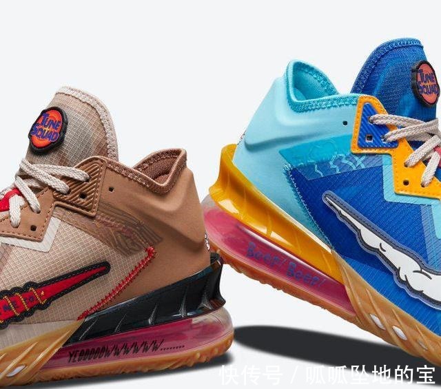 空中大灌篮2 LeBron19配置曝光!鞋底气垫超科幻,《空中大灌篮》配色亮眼!